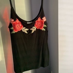 Rose tank top